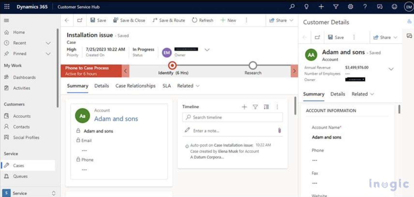 Reference screenshot of tab-based navigation